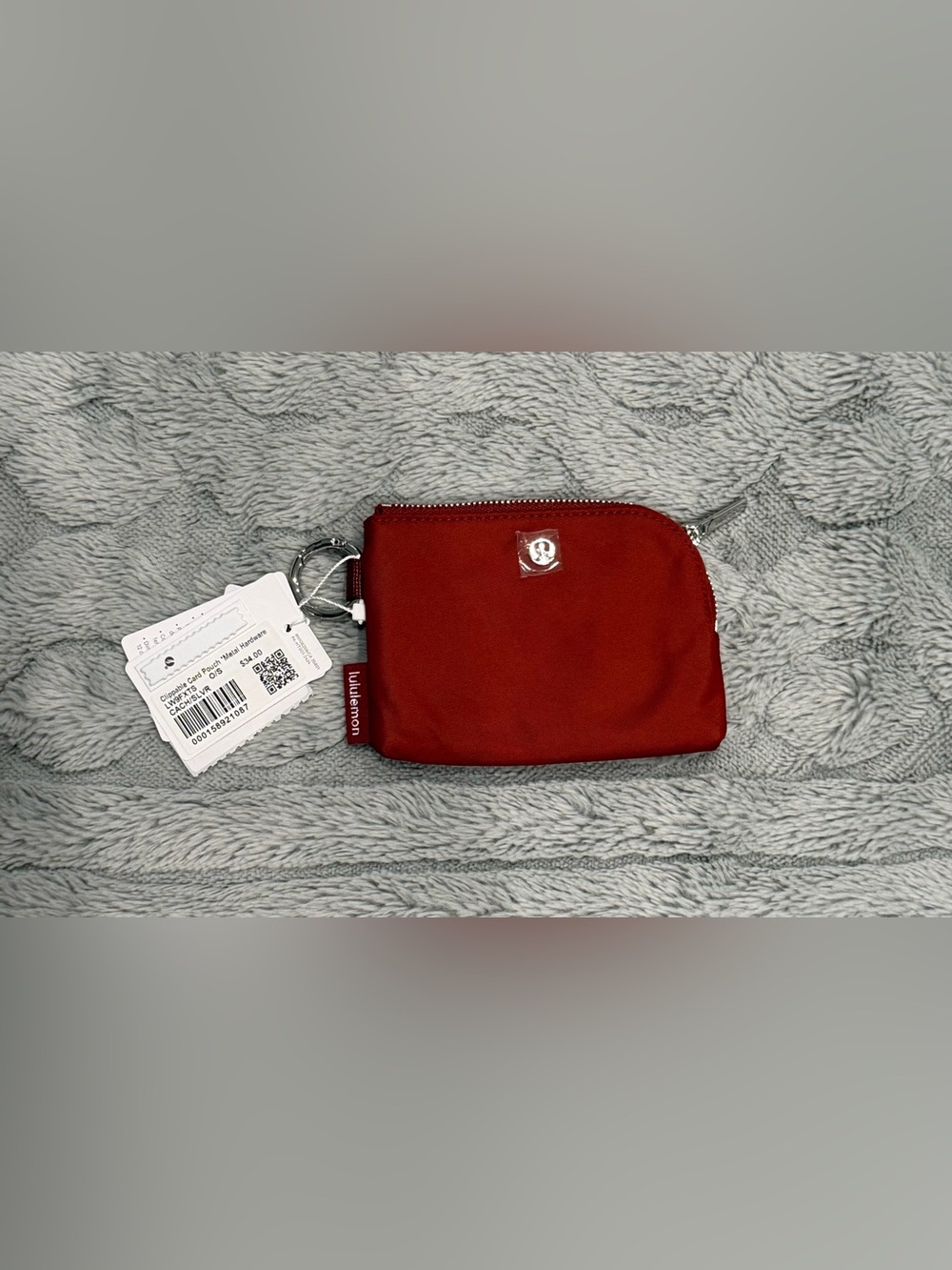 Lululemon Clippable Card Pouch with Metal Hardware | OS | NWT